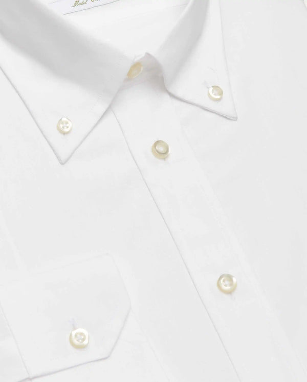 Camicissima Men’s Classic White Permanent Press Shirt