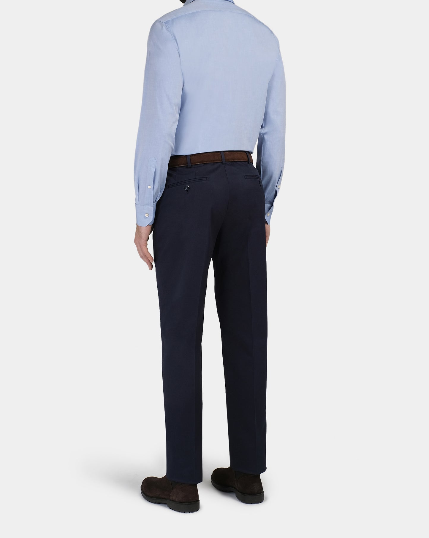 Camicissima Classic Azure Permanent Slim Fit Shirt for Men