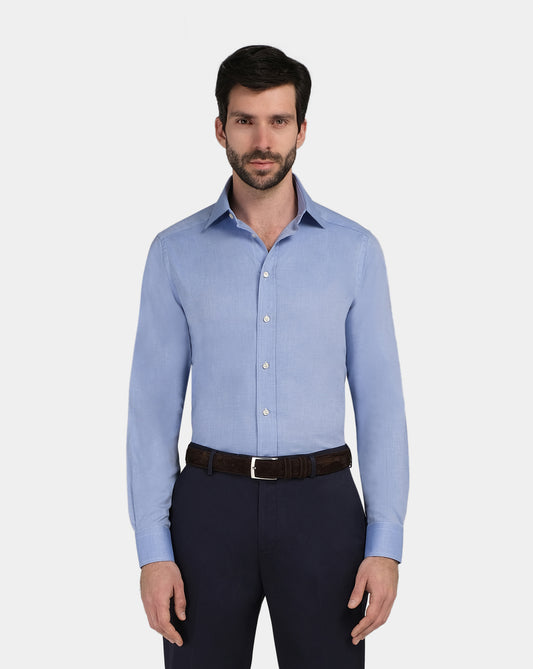Permanent Press Men’s Slim Fit Azure Shirt