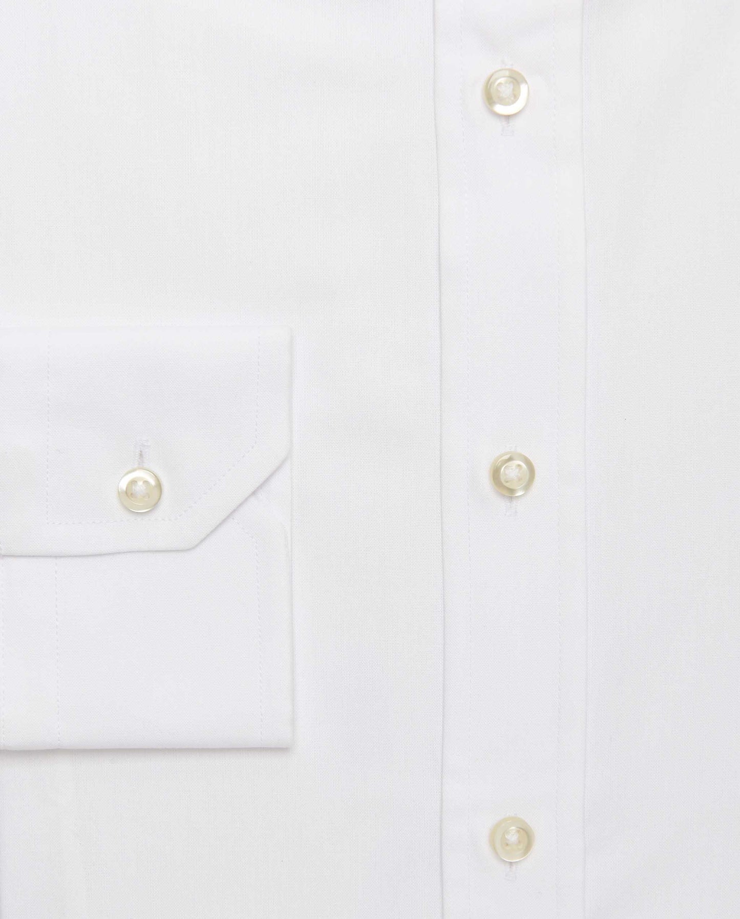 Camicissima Men’s Fitted White Permanent Cotton Shirt