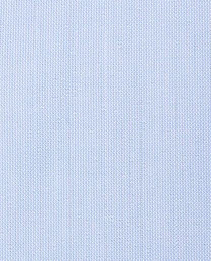 Camicissima Men’s Light Blue Self-Pattern Permanent Shirt