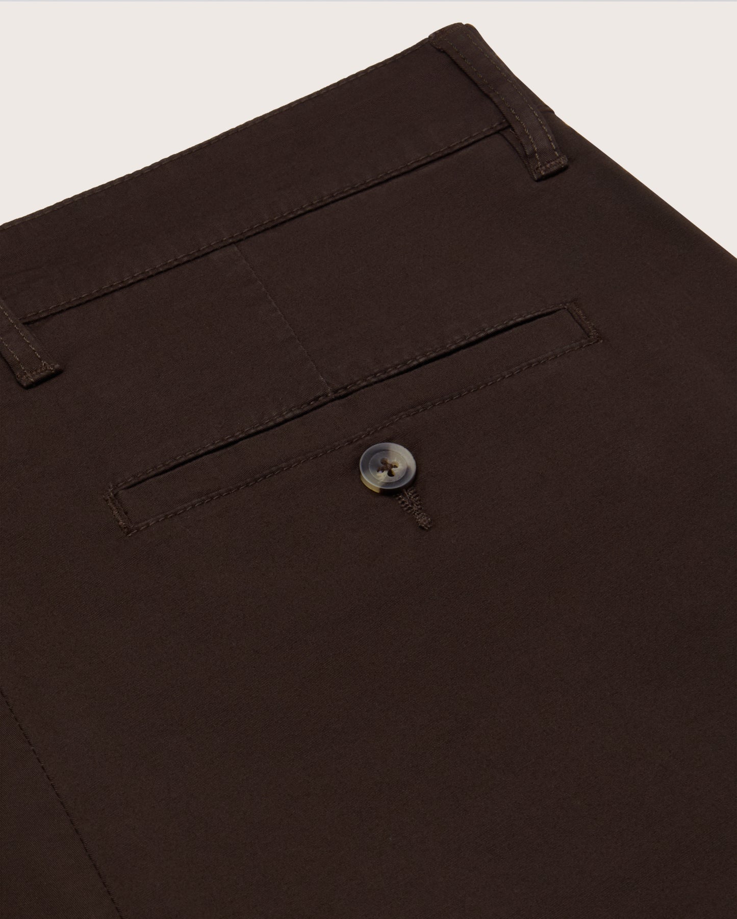 Camicissima Men's Twill Chino Pants - BROWN | PLAIN