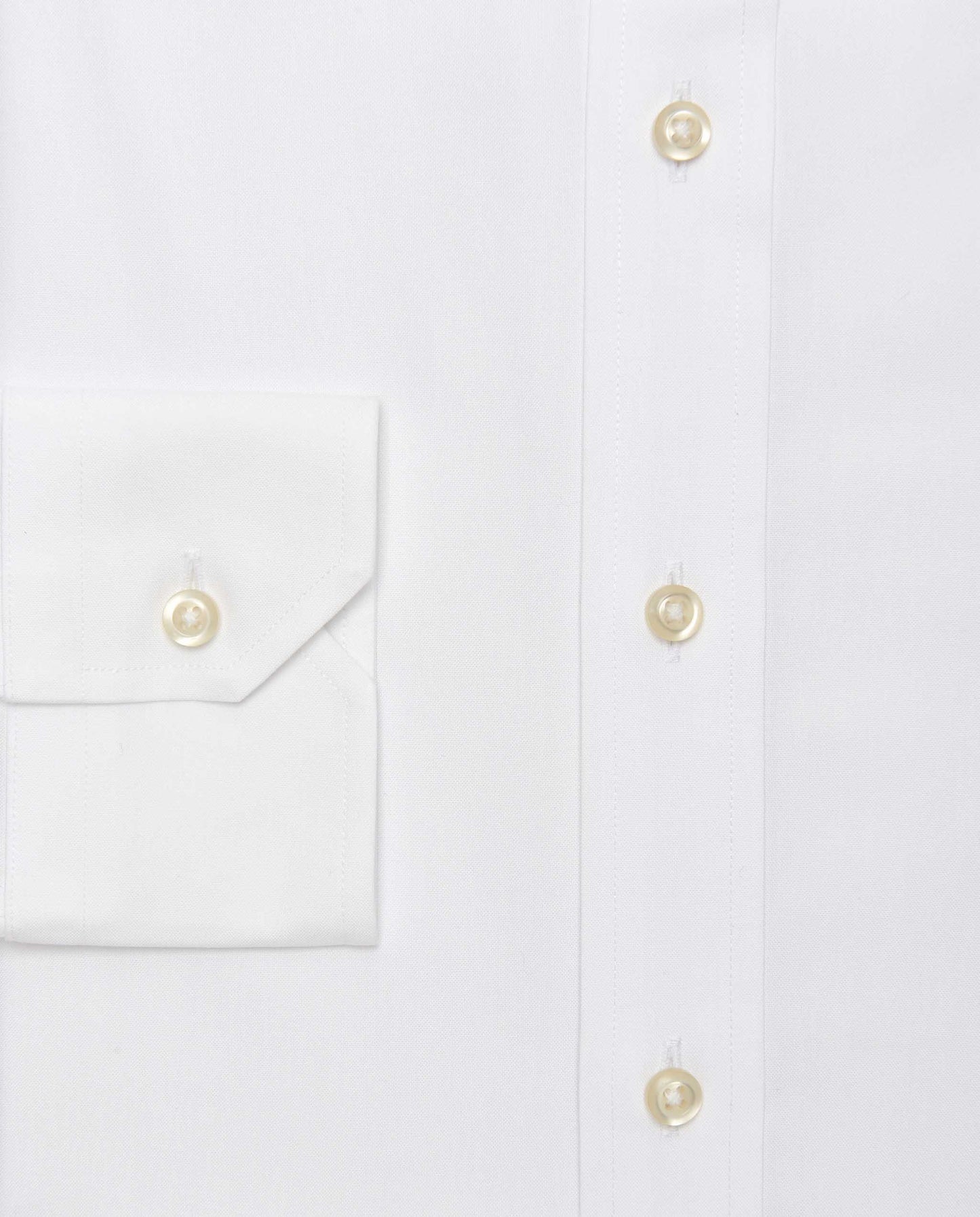 Camicissima Men’s Fitted White Shirt – Non-Iron Permanent | Plain | Full Sleeves