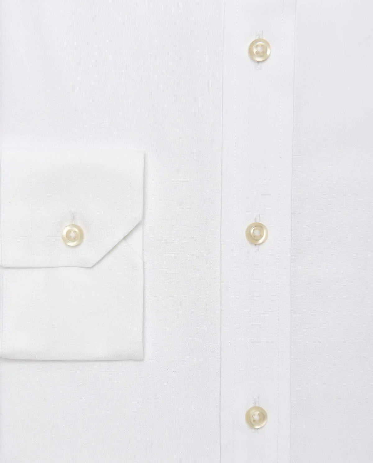 Camicissima Men’s Fitted White Shirt – Non-Iron Permanent | Plain | Full Sleeves