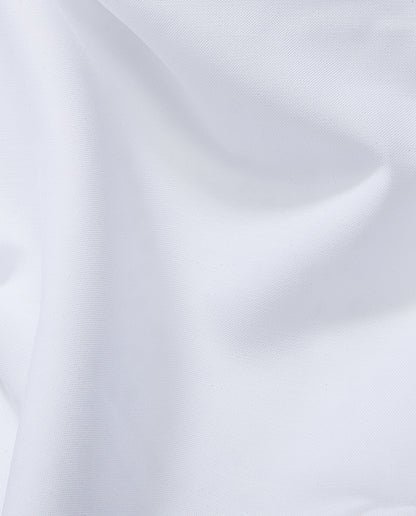 Camicissima Men’s White Non-Iron Permanent Fitted Cotton Shirt