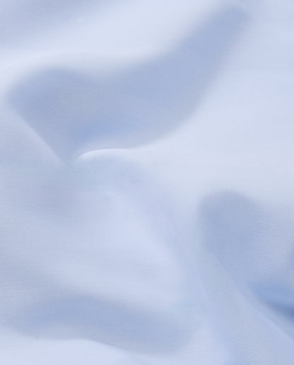 Camicissima Men’s Light Blue Non-Iron Permanent Slim Fit Cotton Shirt