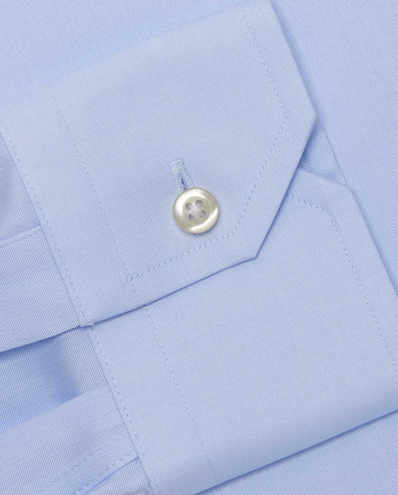 Camicissima Men’s Slim Fit Plain Shirt – Light Blue | Non-Iron Permanent | Full Sleeves