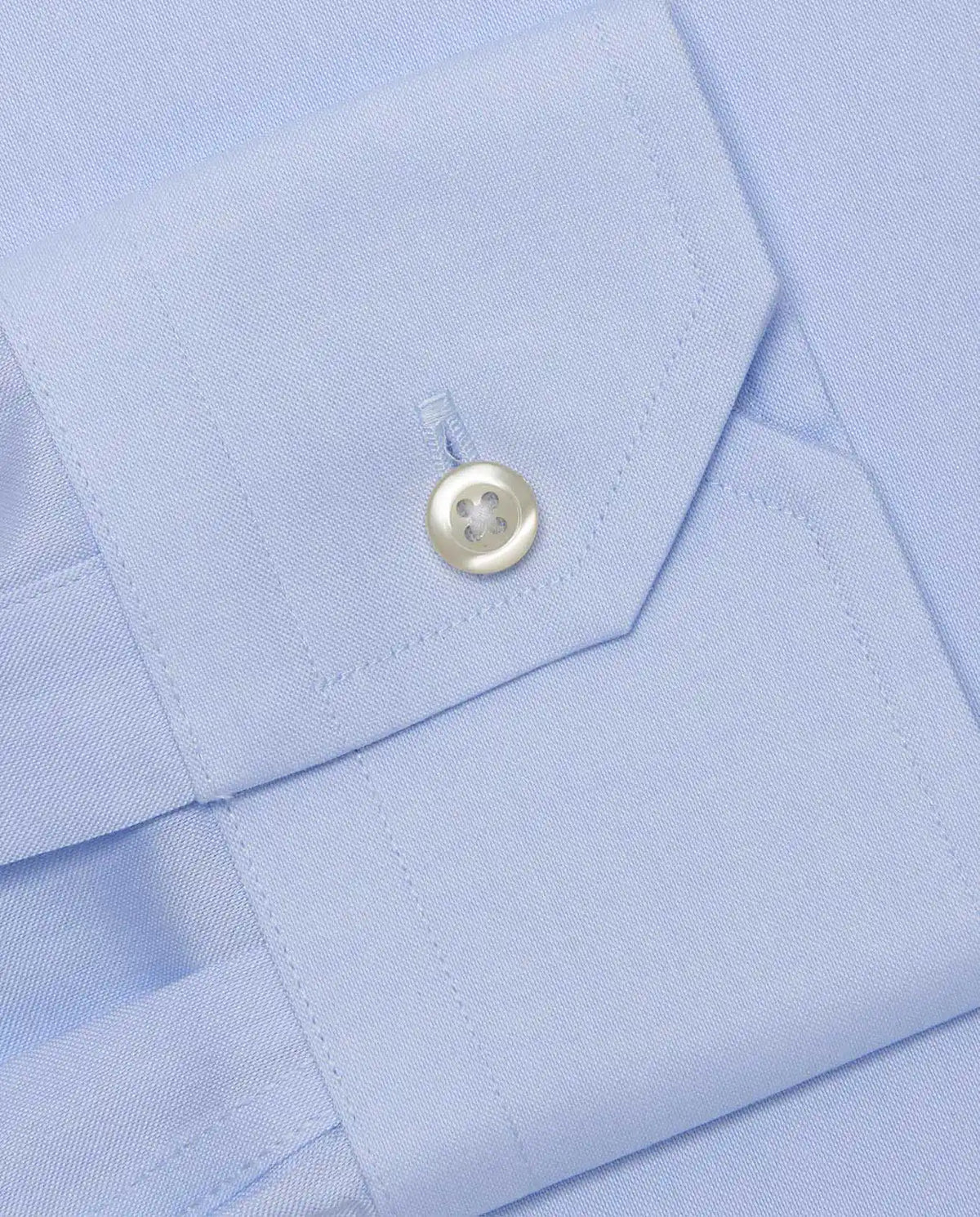 Camicissima Men’s Slim Fit Plain Shirt – Light Blue | Non-Iron Permanent | Full Sleeves