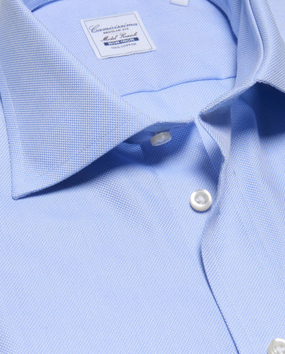 Camicissima Men’s Self-Designed Non-Iron Permanent Regular Fit Cotton Shirt