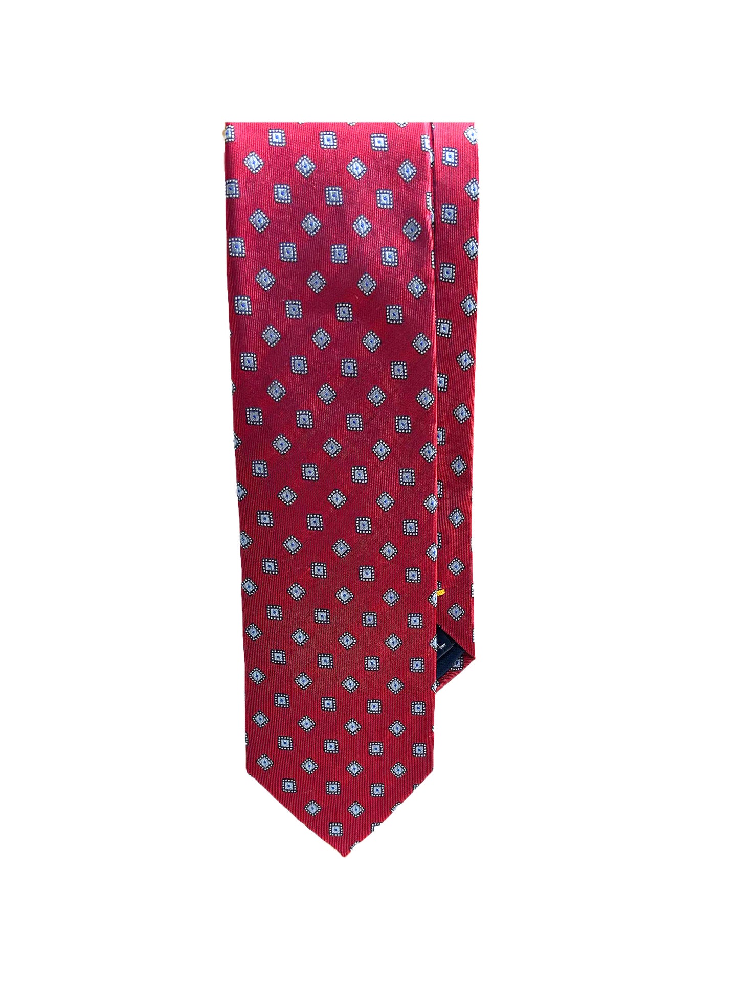 Camicissima Red Jacquard 100% Silk Tie – Elegant Party & Office Look