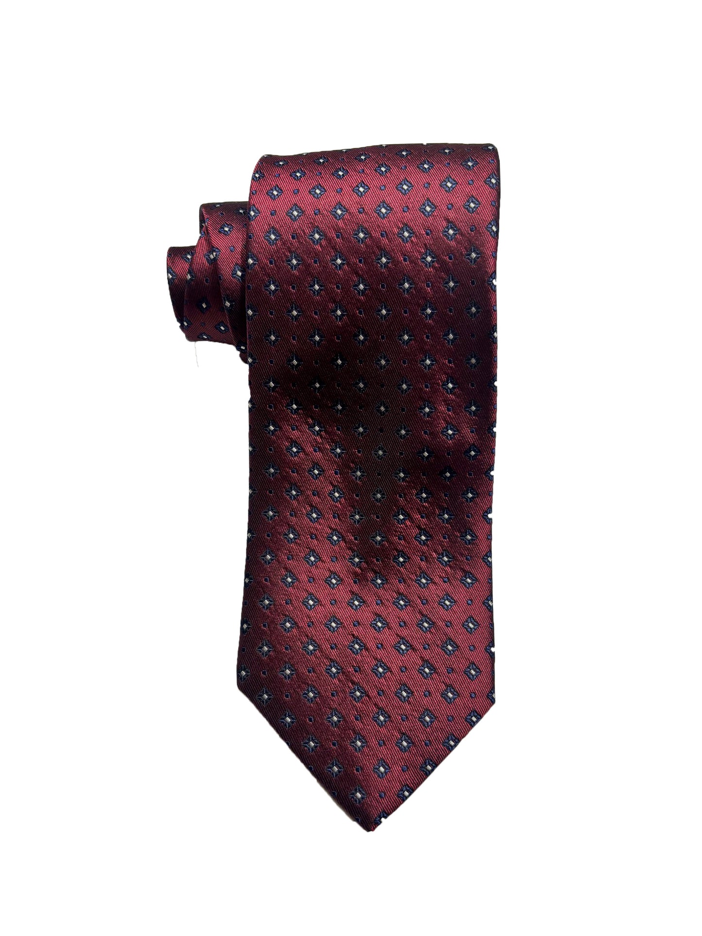 Camicissima Magenta Jacquard 100% Silk Tie – Elegant Party & Office Look