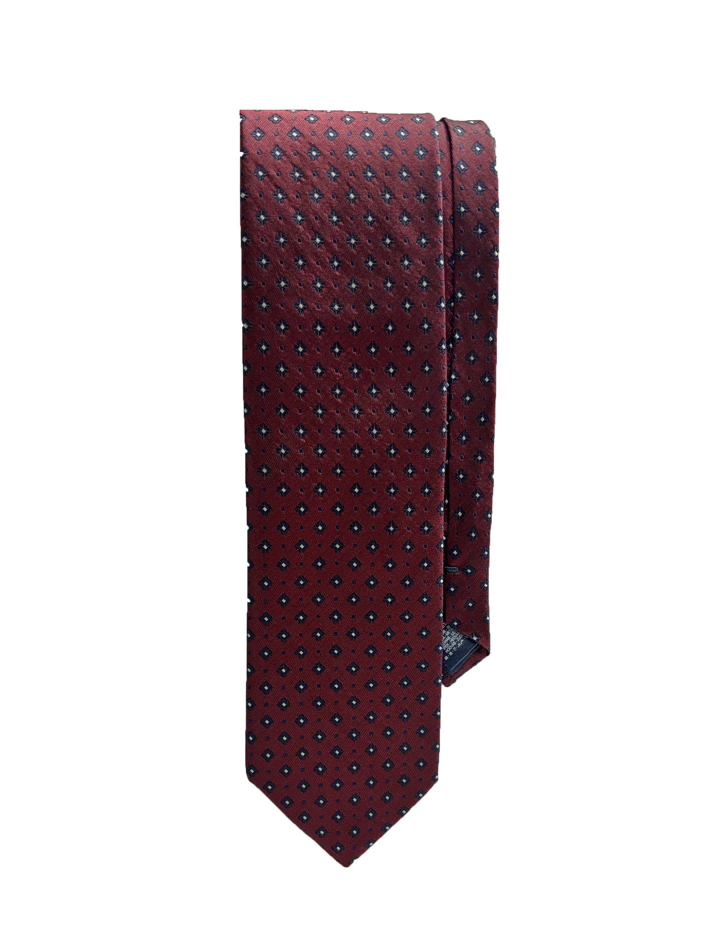 Camicissima Magenta Jacquard 100% Silk Tie – Elegant Party & Office Look