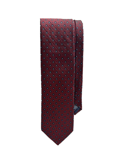 Camicissima Magenta Jacquard 100% Silk Tie – Elegant Party & Office Look