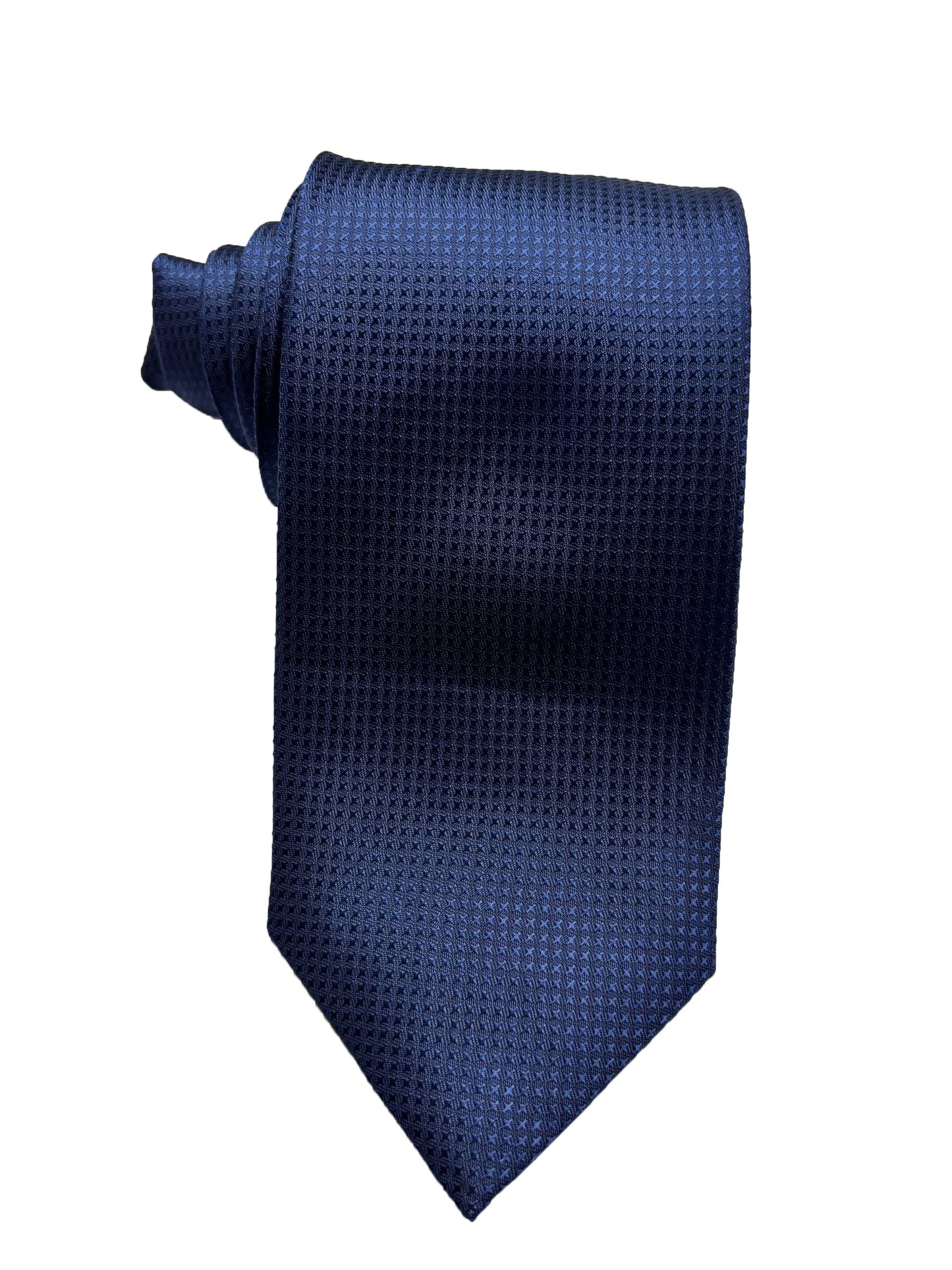 Camicissima Dark Blue Plain 100% Silk Tie – Elegant Party & Office Look