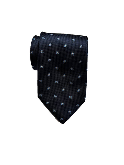 Camicissima Dark Blue Jacquard 100% Silk Tie – Elegant Party & Office Look