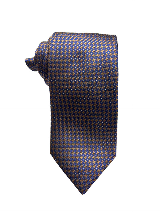 Camicissima Blue Navy Jacquard 100% Silk Tie – Elegant Party & Office Look