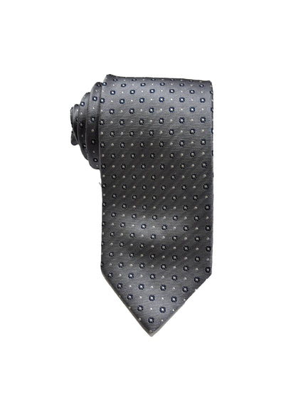 Camicissima Grey Jacquard 100% Silk Tie– Elegant Party & Office Look