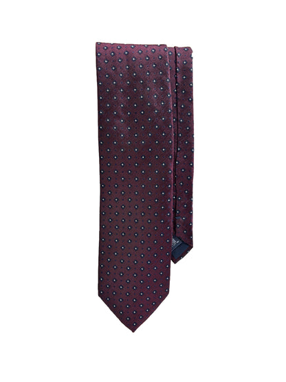 Camicissima Red Jacquard 100% Silk Tie – Elegant Party & Office Look