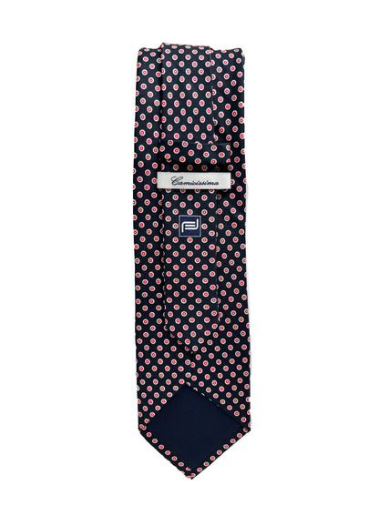 Camicissima Printed 100% Silk Tie – Elegant Party & Office Look