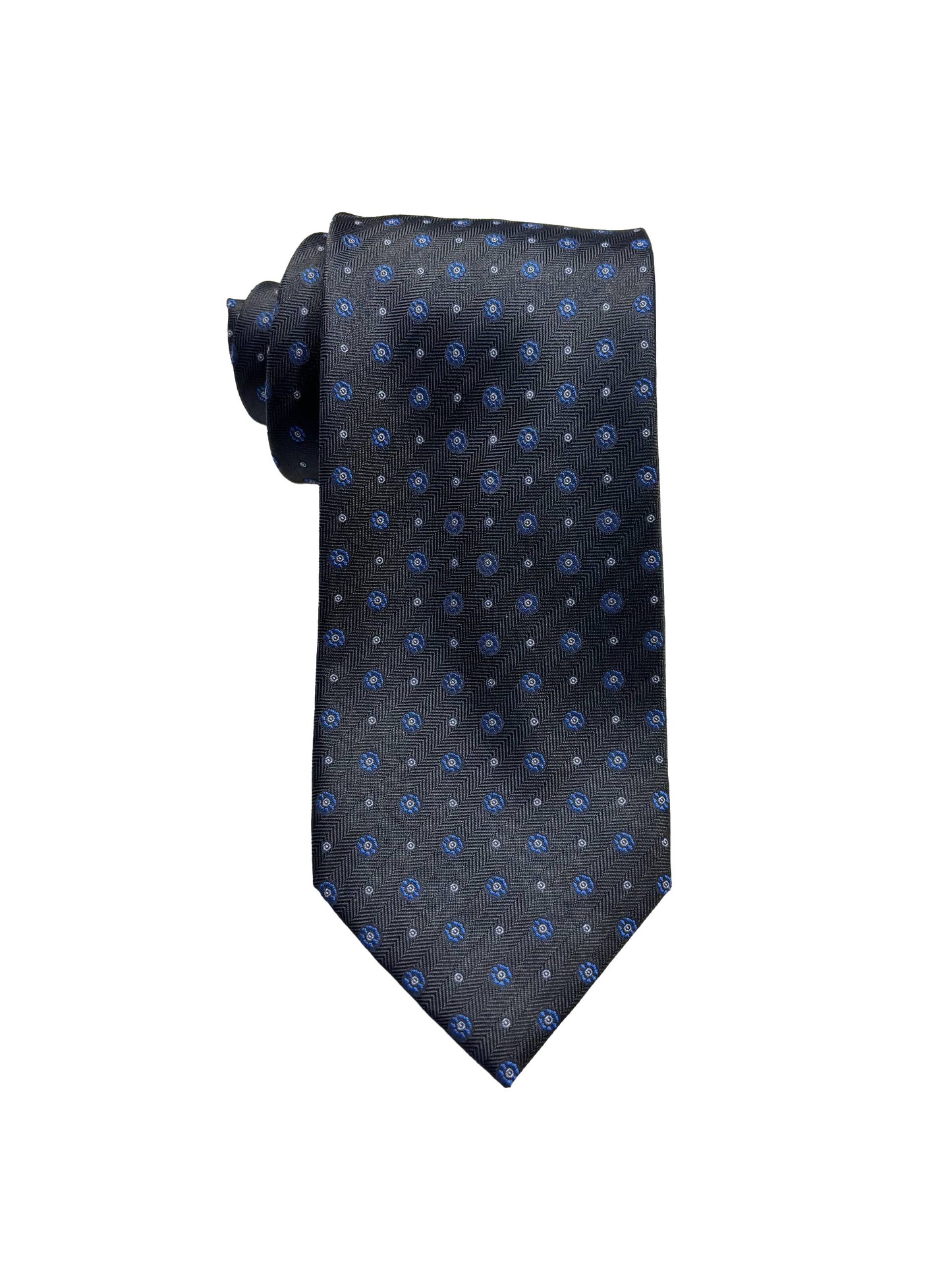 Camicissima Dark Blue Jacquard 100% Silk Tie – Elegant Party & Office Look