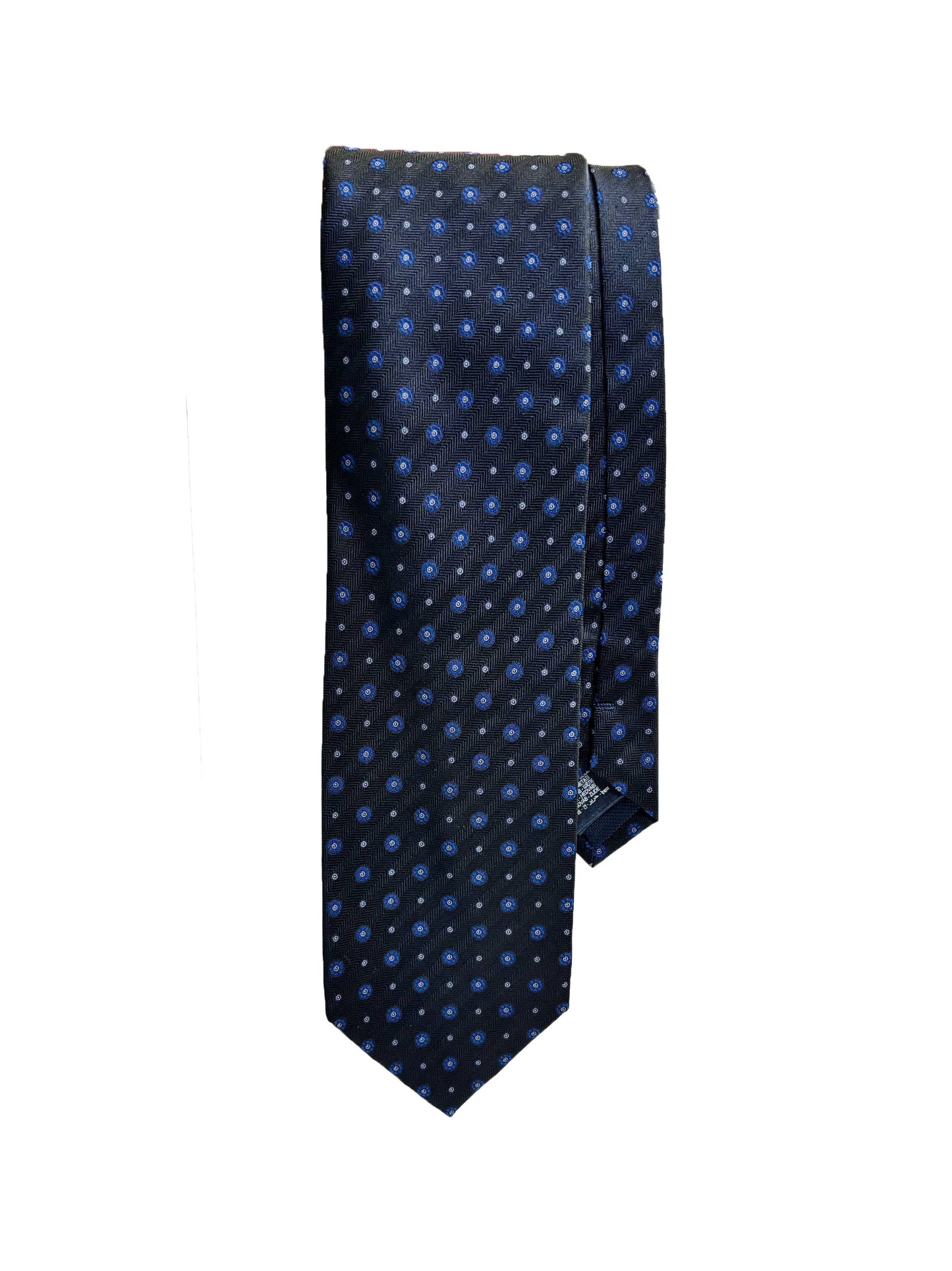 Camicissima Dark Blue Jacquard 100% Silk Tie – Elegant Party & Office Look
