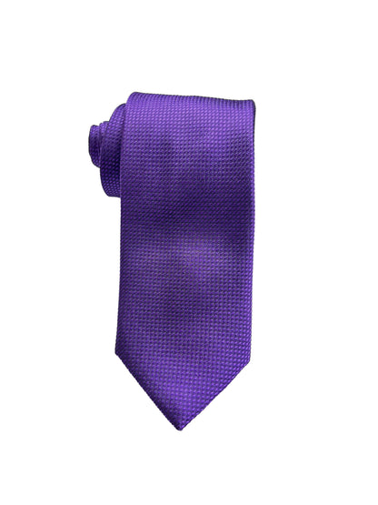 Camicissima Purple Plain 100% Silk Tie – Elegant Party & Office Look
