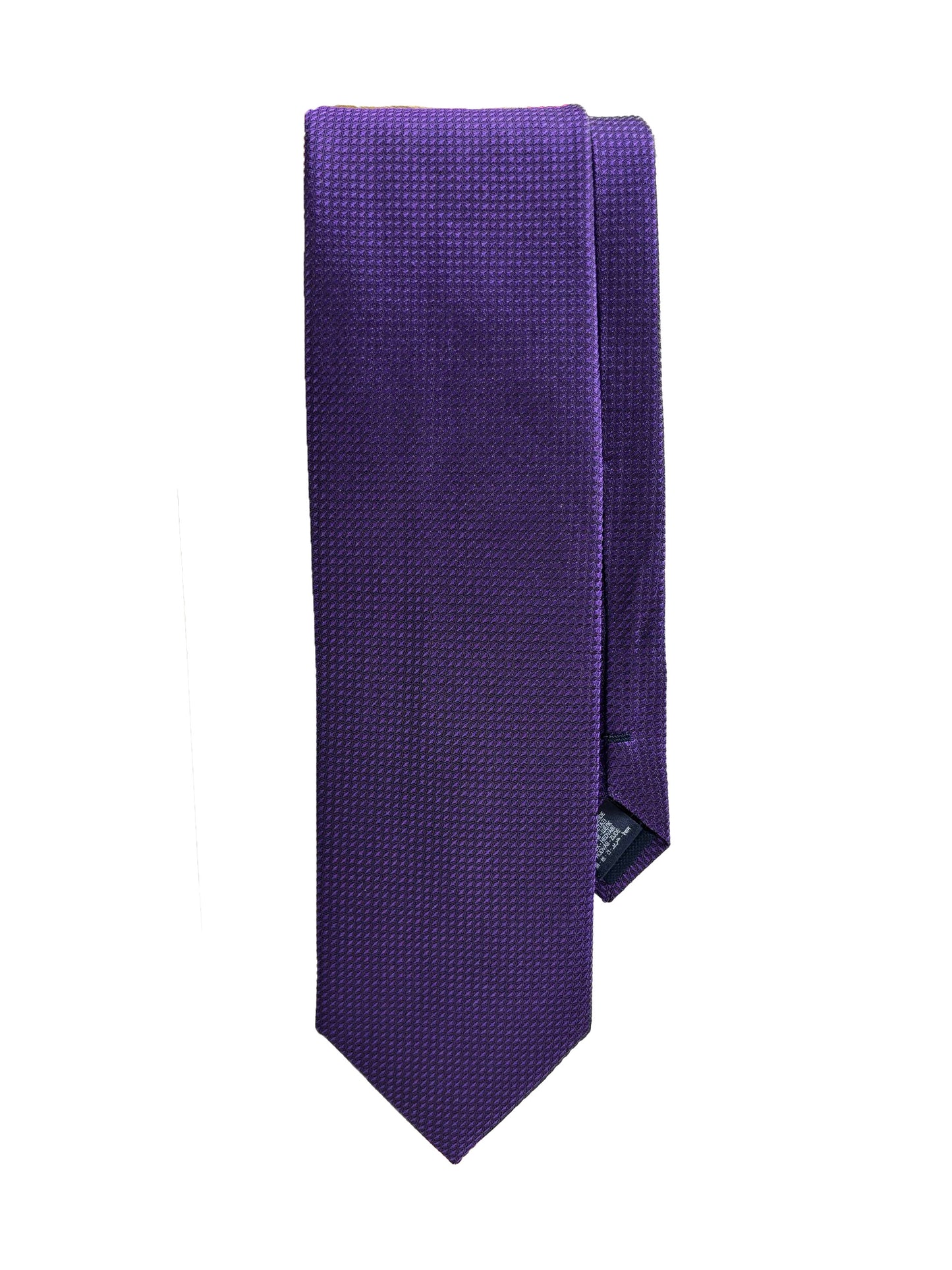 Camicissima Purple Plain 100% Silk Tie – Elegant Party & Office Look