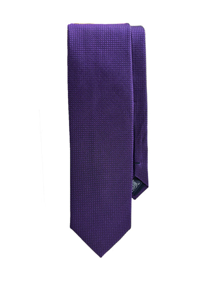Camicissima Purple Plain 100% Silk Tie – Elegant Party & Office Look