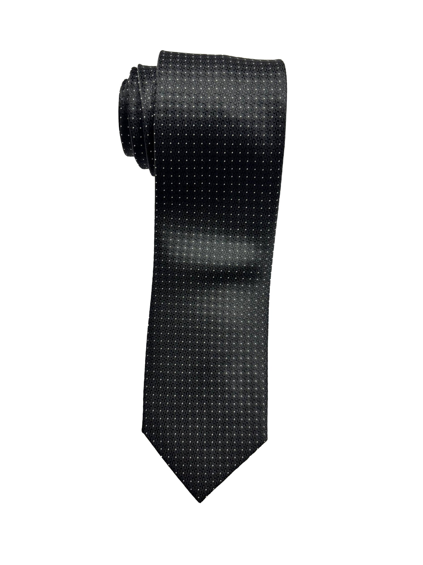 Camicissima Black Jacquard 100% Silk Tie – Elegant Party & Office Look