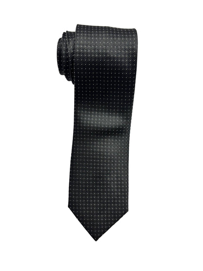 Camicissima Black Jacquard 100% Silk Tie – Elegant Party & Office Look