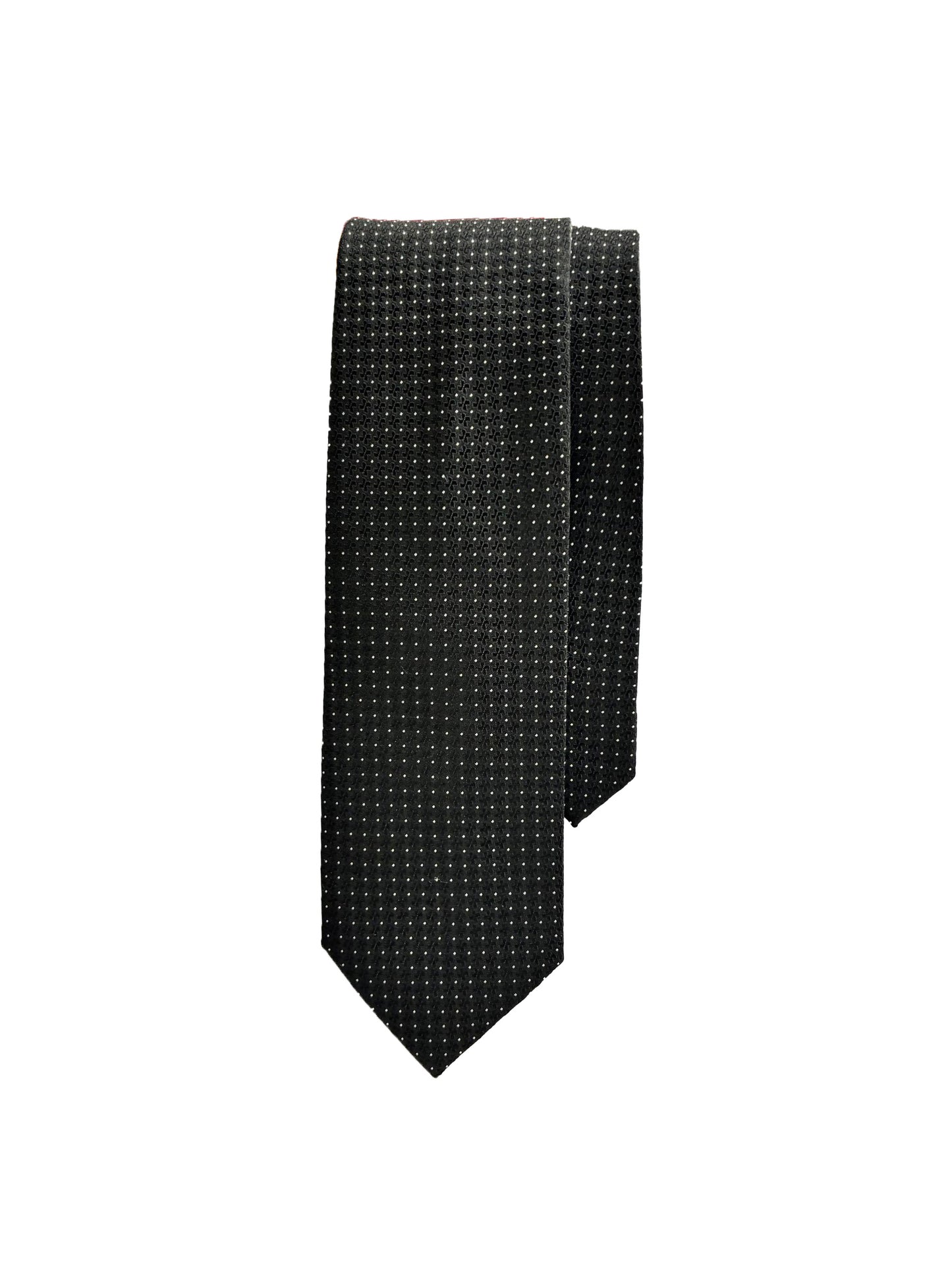 Camicissima Black Jacquard 100% Silk Tie – Elegant Party & Office Look