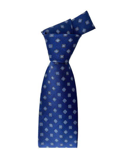 Camicissima Blue Navy Jacquard 100% Silk Tie – Elegant Party & Office Look