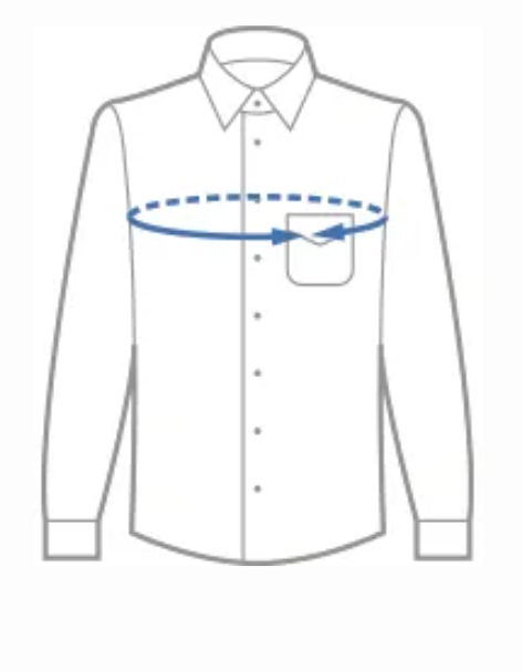 How to measure chest